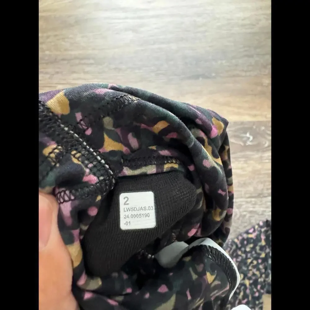 Lululemon Wunder Train High Rise 28” Fluctuate Micro Pink Size 2 NWT